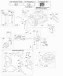 Camshaft Crankshaft Cylinder Engine Sump Lubrication Piston Group Diagram and Parts List for 126602-0146-E1  Briggs and Stratton Engine